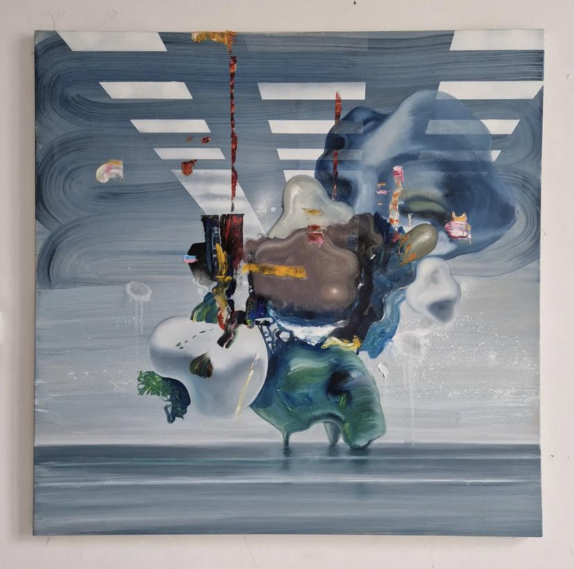 obraz Lubosława Pirjankowa na ścianie