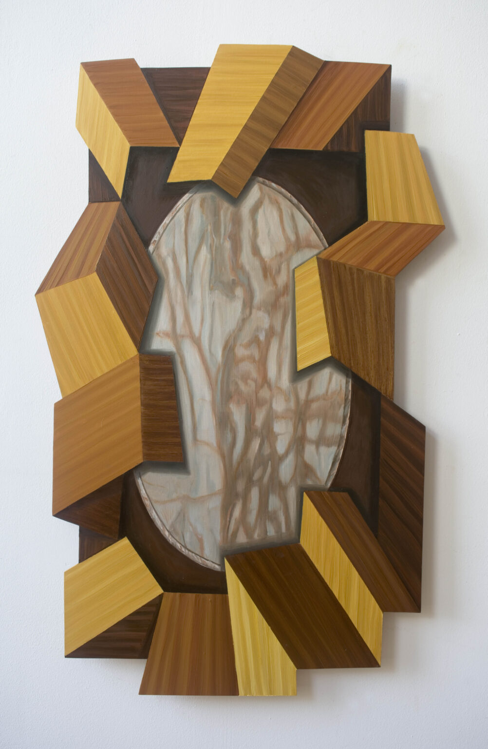 Praca Jana Mioduszewskiego na wystawie Wizja Lokalna