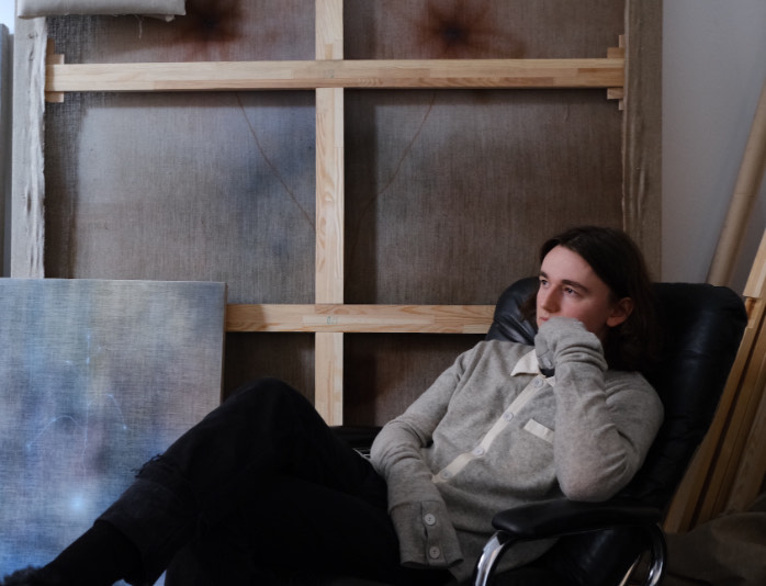 Jędrzej Bieńko w pracowni